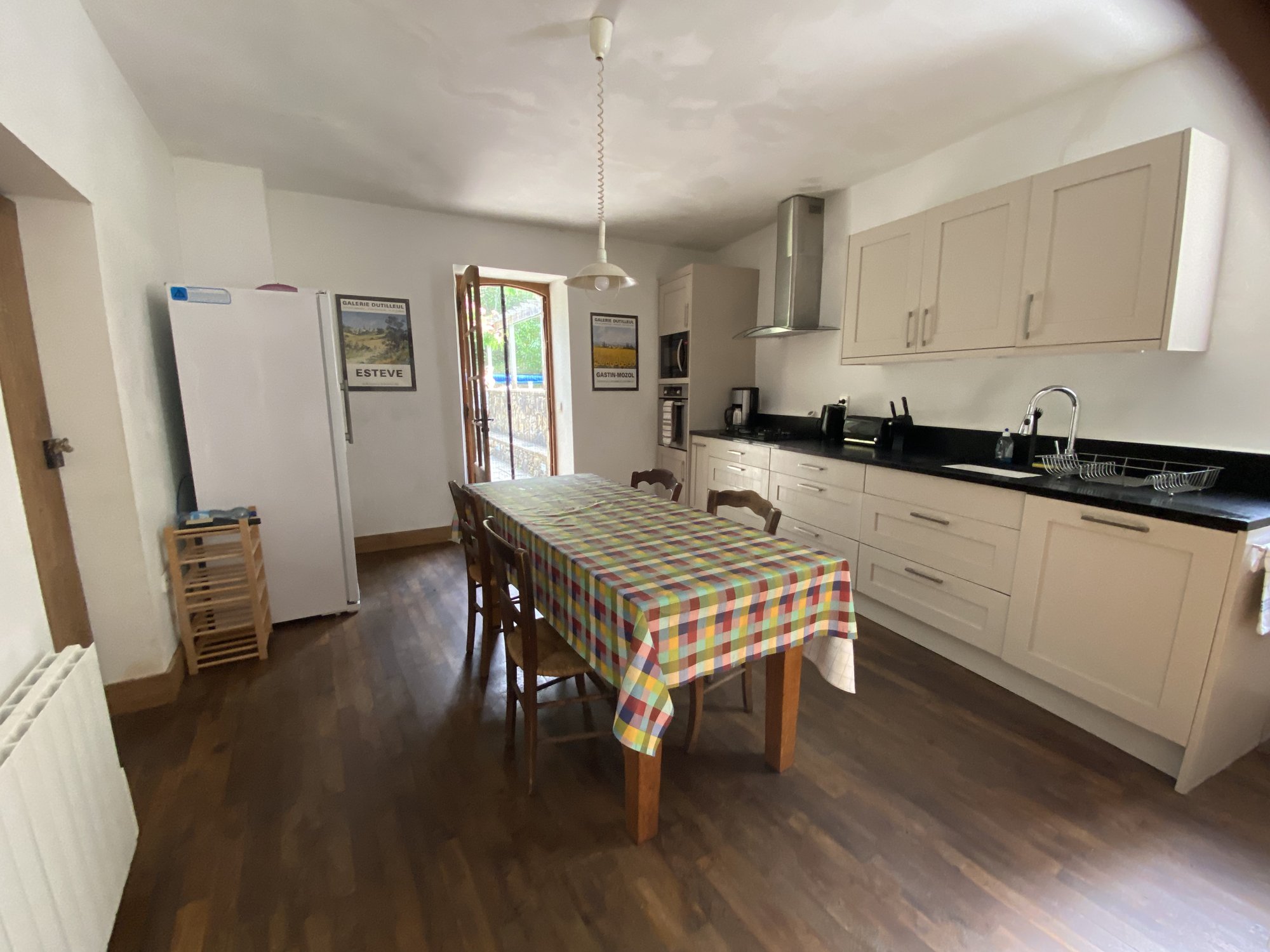 The kitchen diner