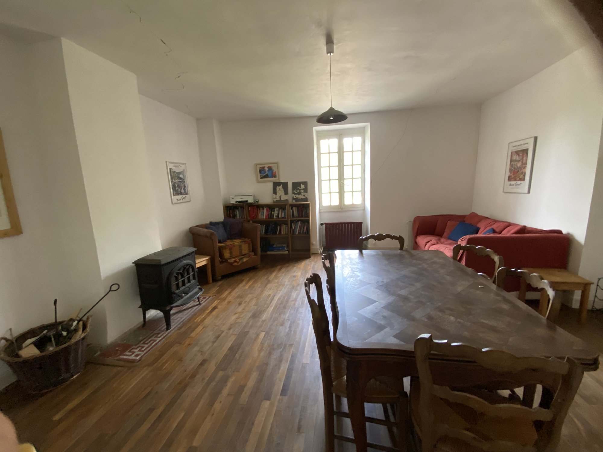 The dining room