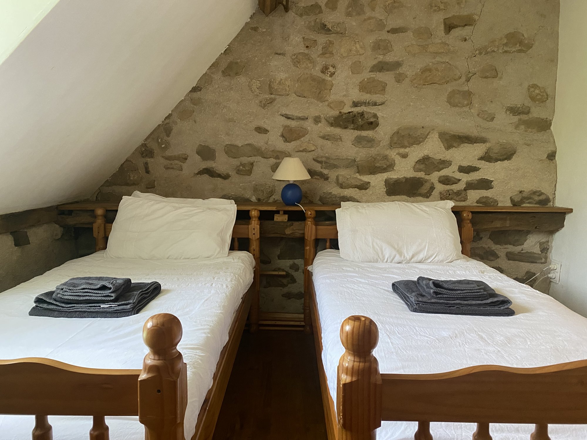 The twin room