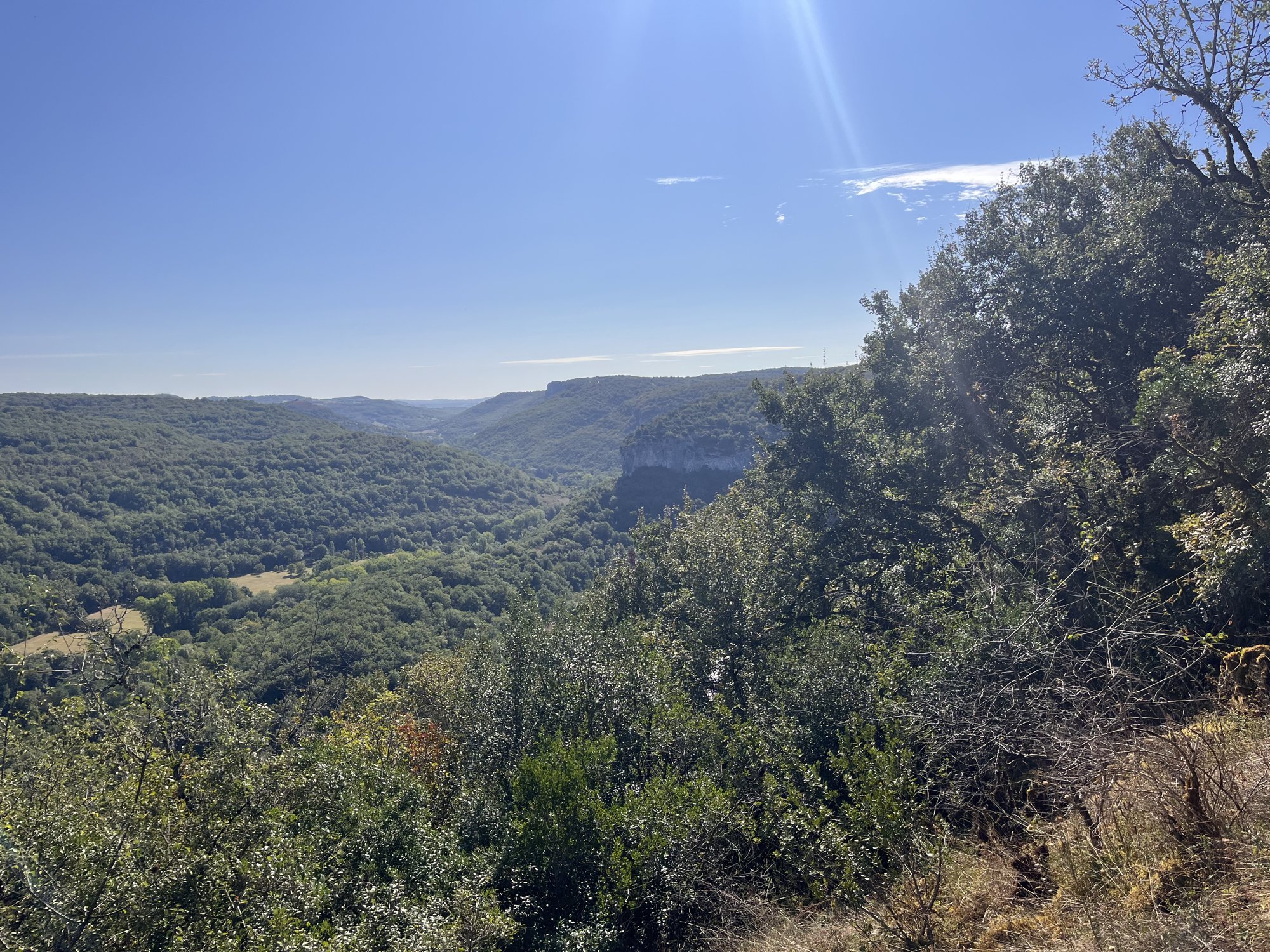 The Aveyron gorges